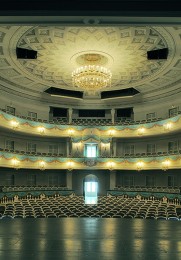 Der Zuschauerraum des Theater Koblenz.