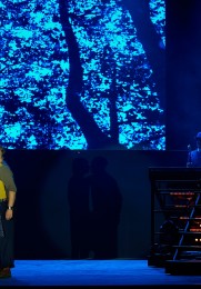 Ein Bild aus der Aufführung "Jesus Christ Superstar" im Theater Koblenz.