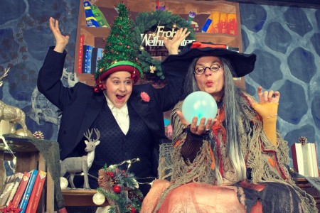 Ein Foto aus dem Kinder-Theaterstück "Zauberine feiert Weihnachten"